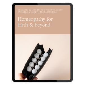 Homeopathy for Birth & Beyond